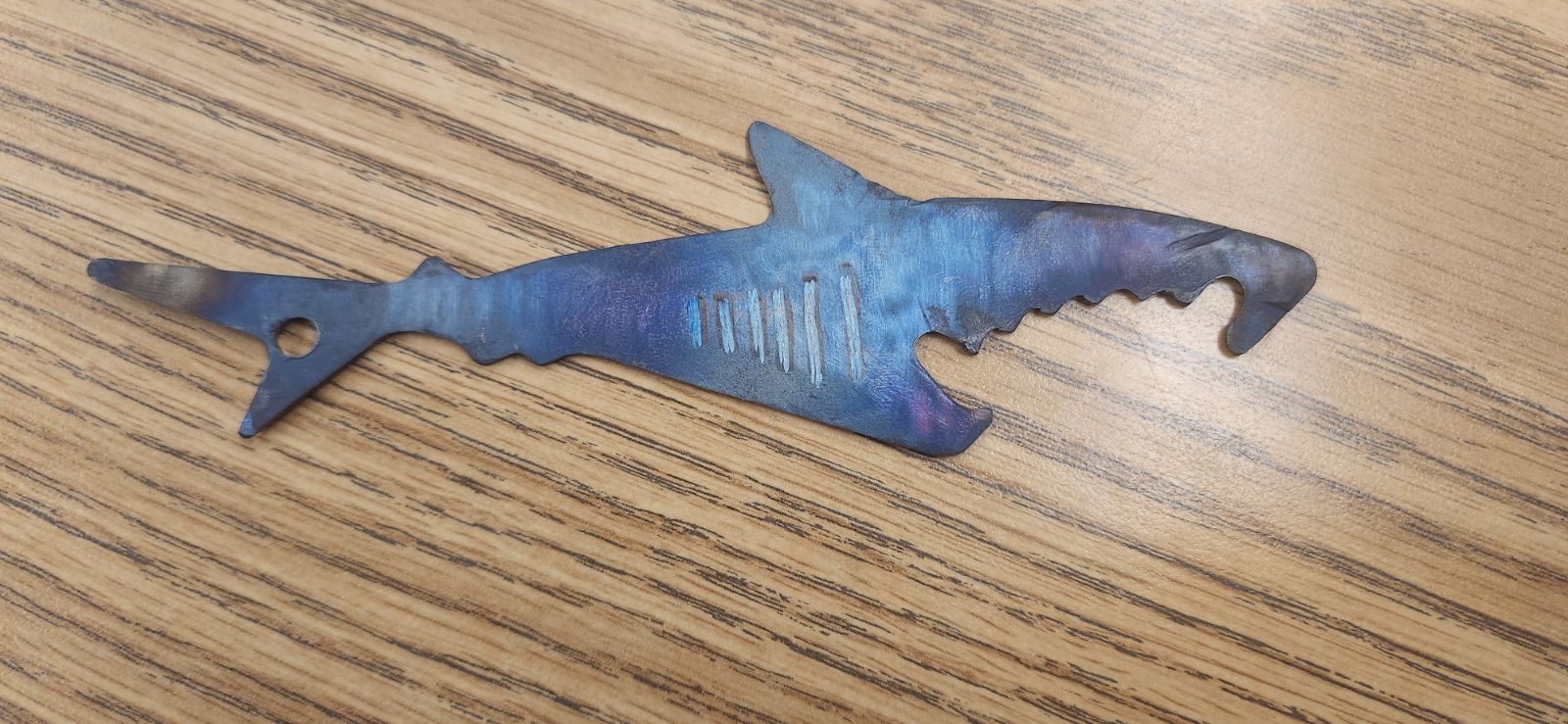 Bottle Opener Shark Plasma Cut CNC