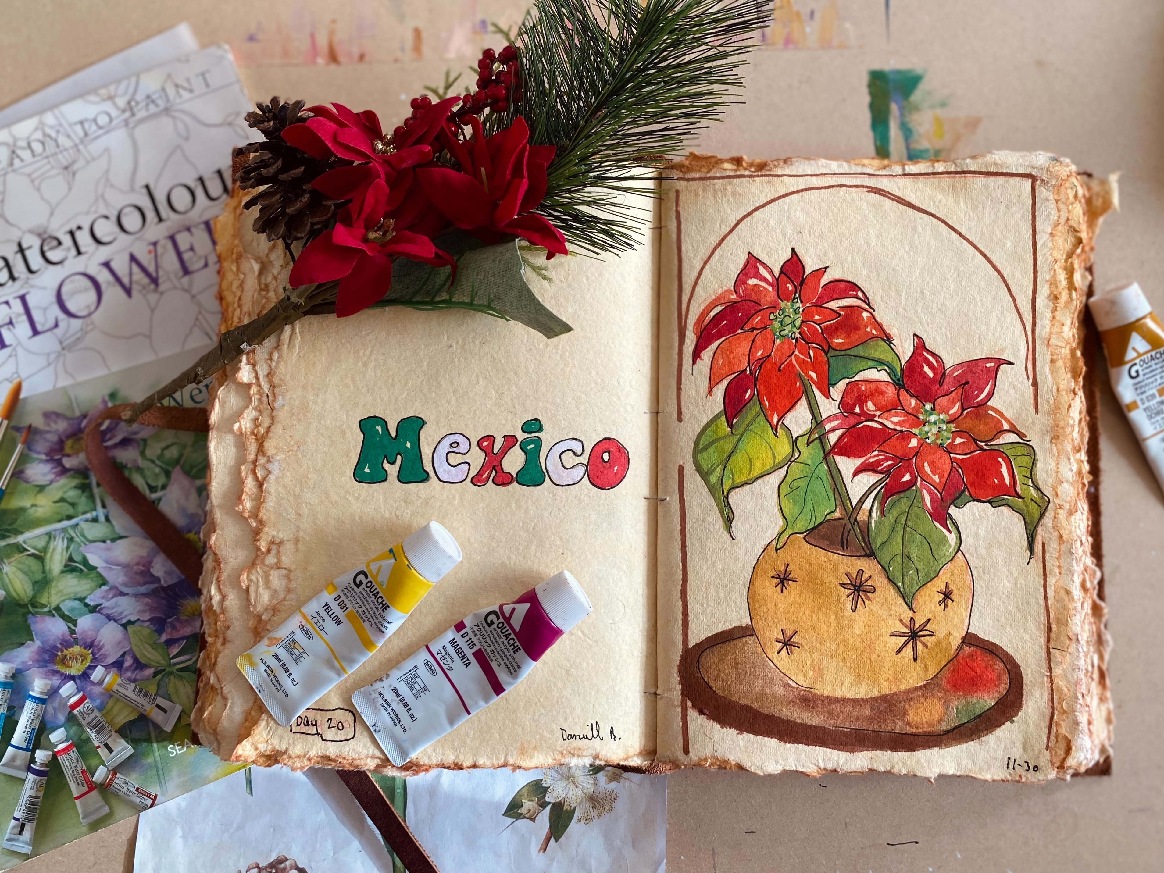 Poinsettia Placemat