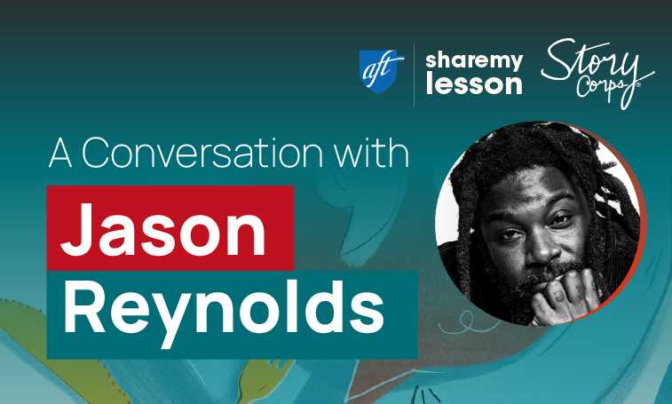 AFT Book Club: A Conversation with Jason Reynolds on the Power of Storytelling and Connection