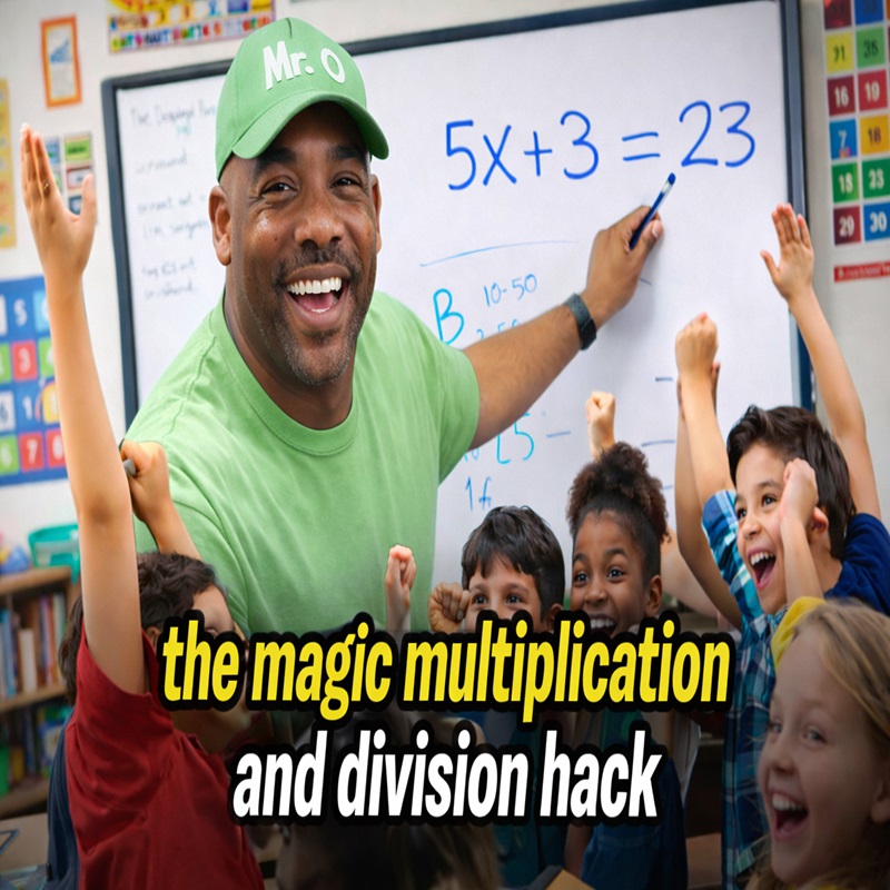 This Math Hack Changes Everything, Multiplication Finally Makes Sense, Division Explained the Easy Way, Coolest Teacher on the Internet Teaches Math, Kids Love This Math Trick