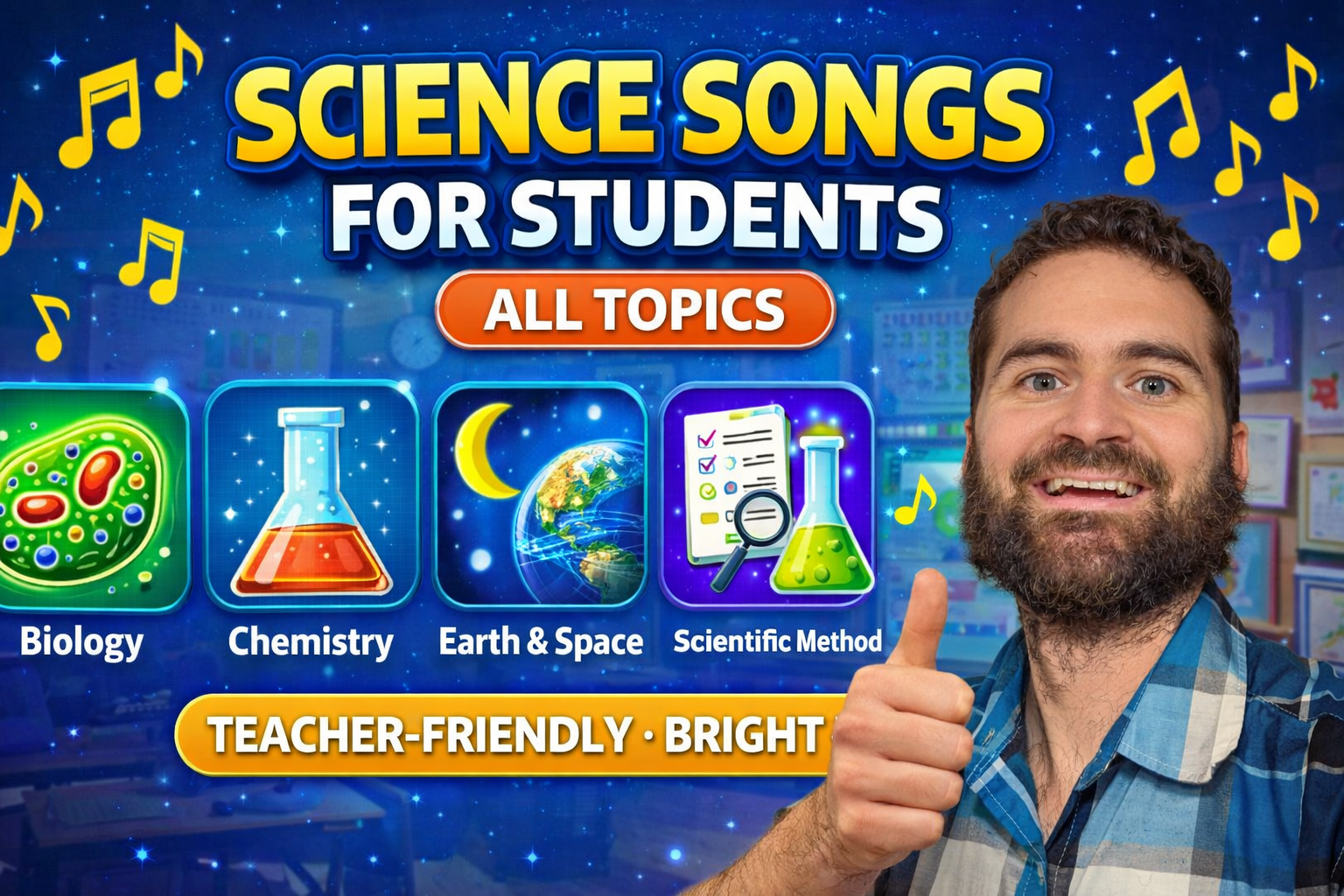 SCIENCE SONGS: Earth & Space Science