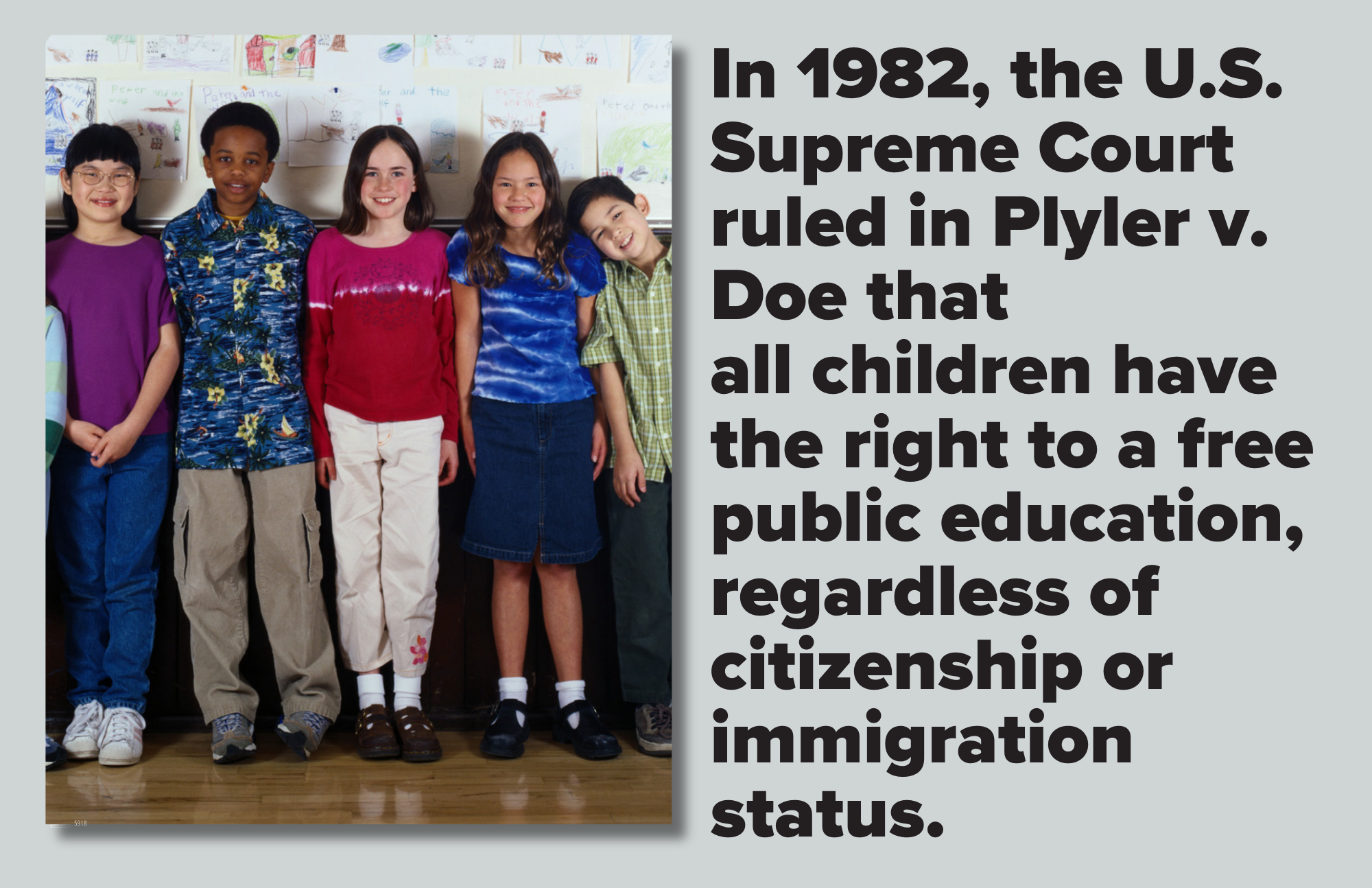 Plyler v. Doe Classroom Poster (Printable & Customizable)