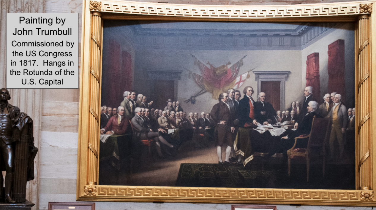 Media Constructions of the Signing of the Declaration of Independence