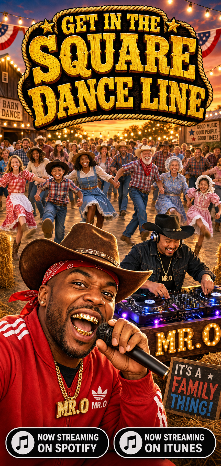 Get on the Square Dance Line!