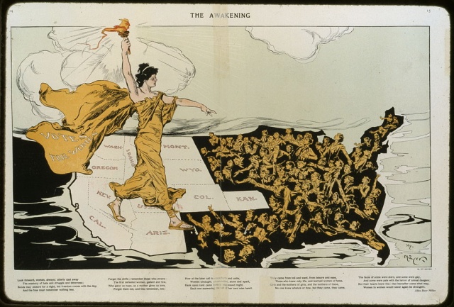 Timeline of Woman Suffrage by State