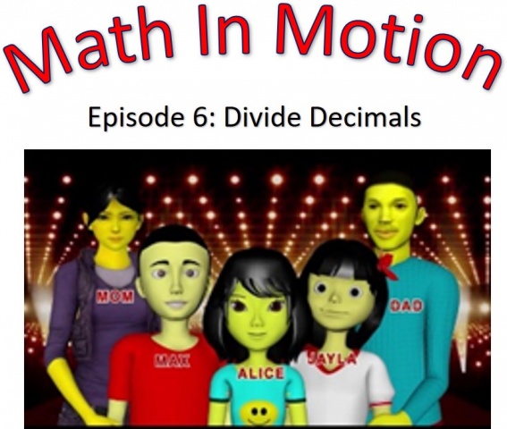 Divide Decimals (Grade 5)