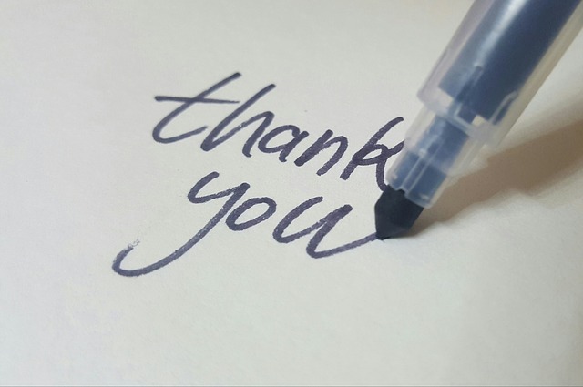 Thank You Letter