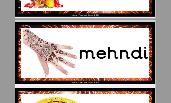 Diwali flashcards